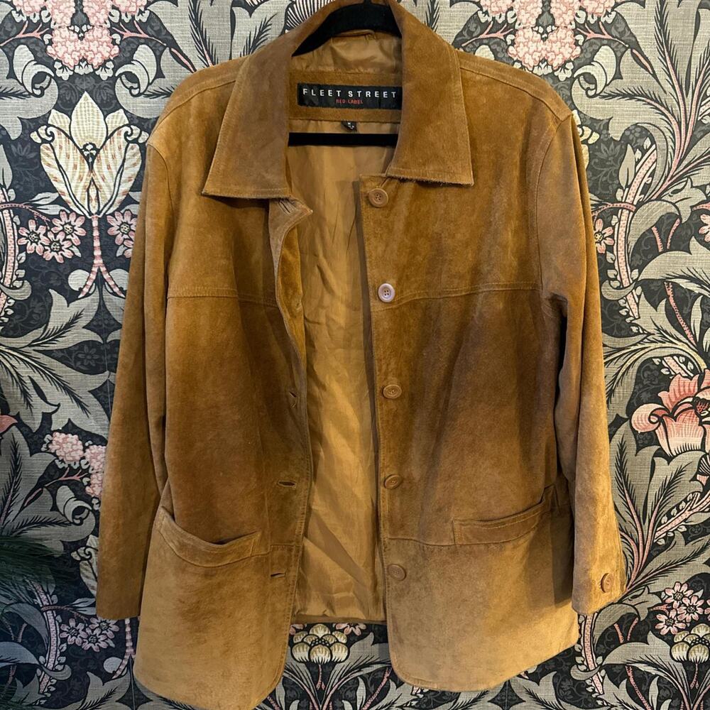 Vintage fleet street brown leather